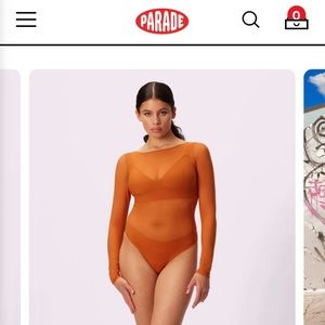 Layering Luxe Mesh Bodysuit in Kombucha